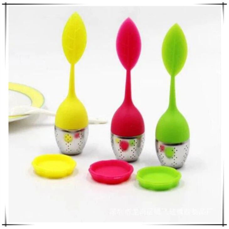 Wholesale Fancy Pot Plant Silicone Loose Leaf Tea Infuser