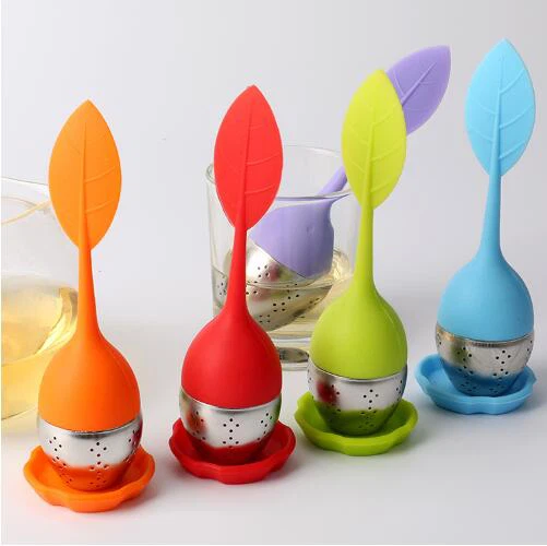 Wholesale Fancy Pot Plant Silicone Loose Leaf Tea Infuser