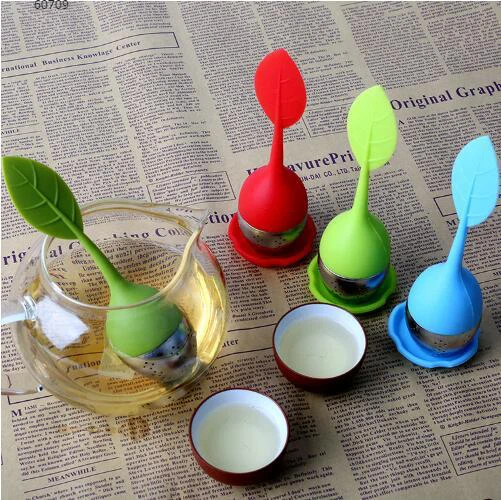 Wholesale Fancy Pot Plant Silicone Loose Leaf Tea Infuser